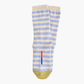 Eureka regular stripe crew socks, fog