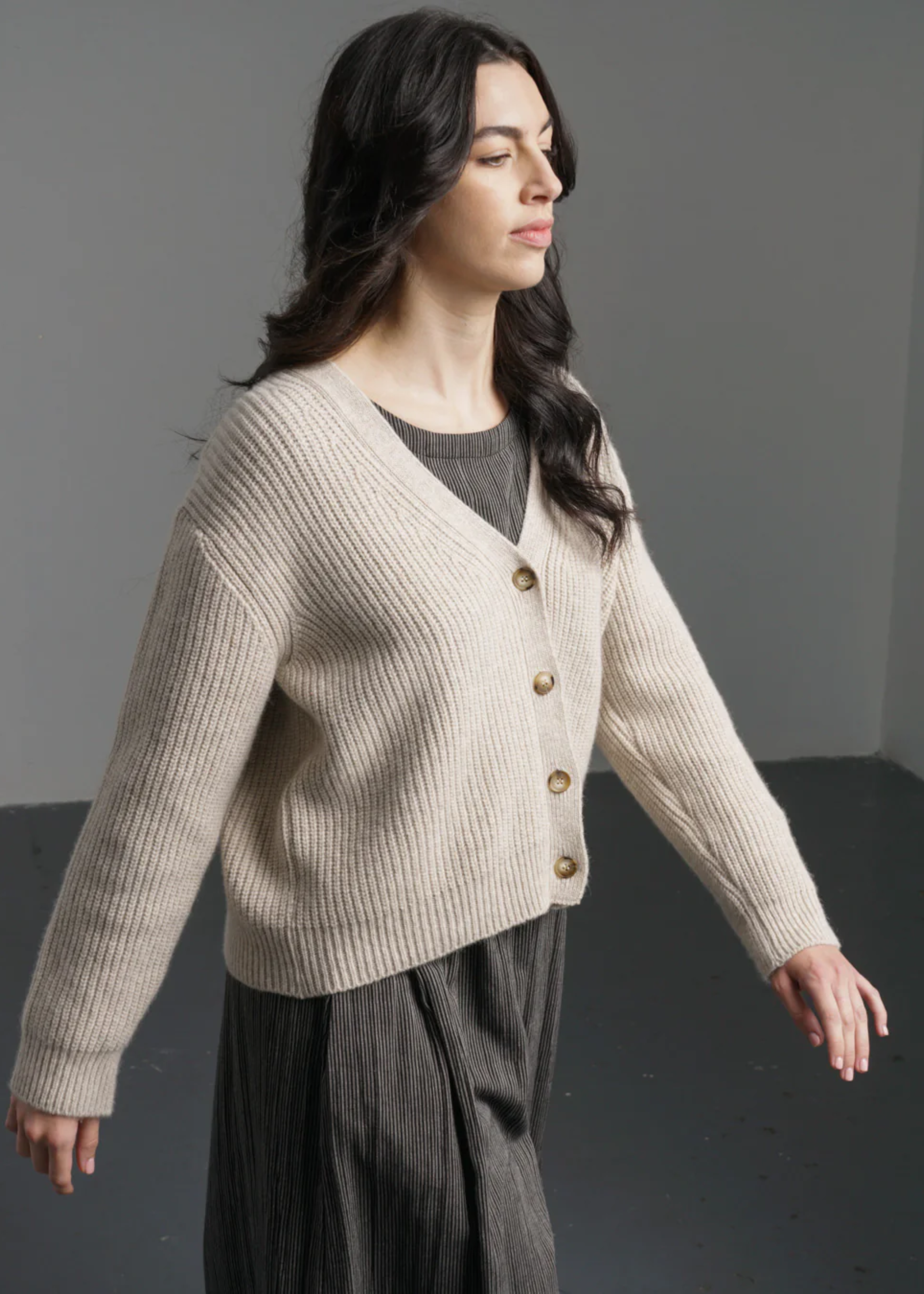 Amita ribbed cardigan