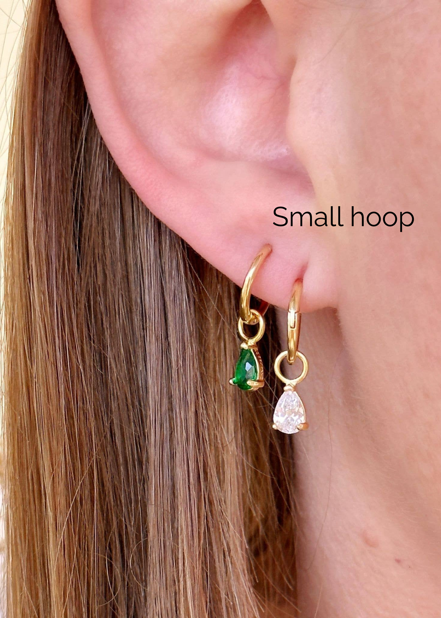 Seamless hoops, 2 sizes