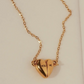 Magnet hearts necklace