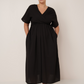 Composer dress, black