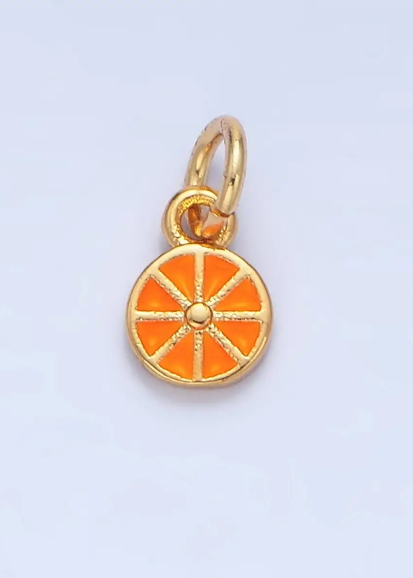 Orange fruit charm