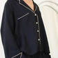 Day naps pajama set, black