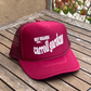 Neighborhood postcard trucker hat, Carroll Gardens