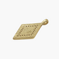 Rhombus shape charm