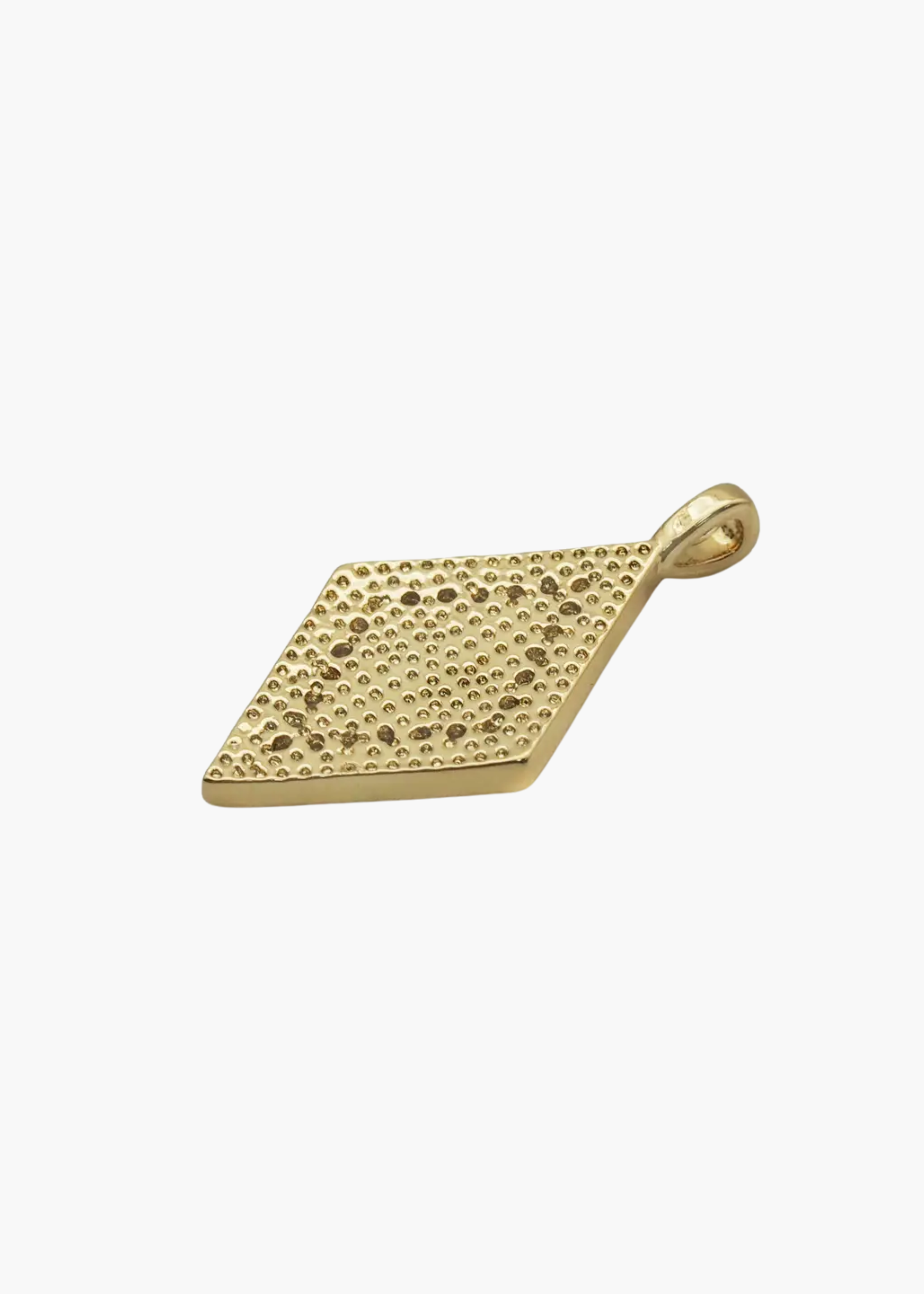 Rhombus shape charm