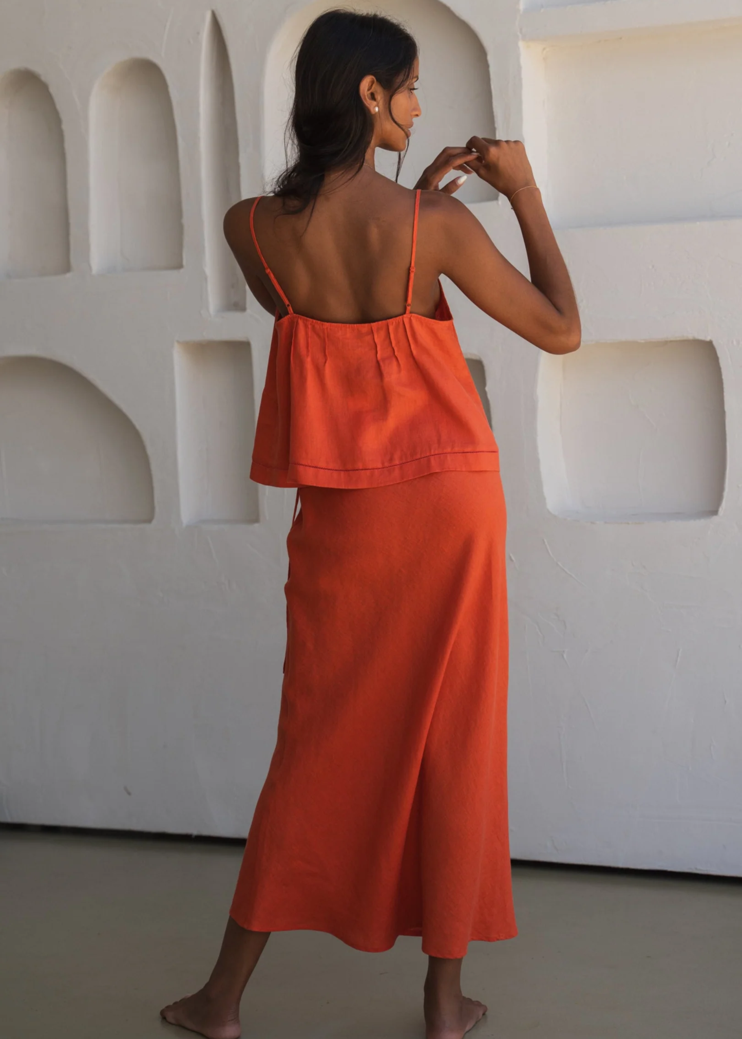 Bea linen cami
