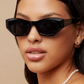 Bright as my future sunglasses, black