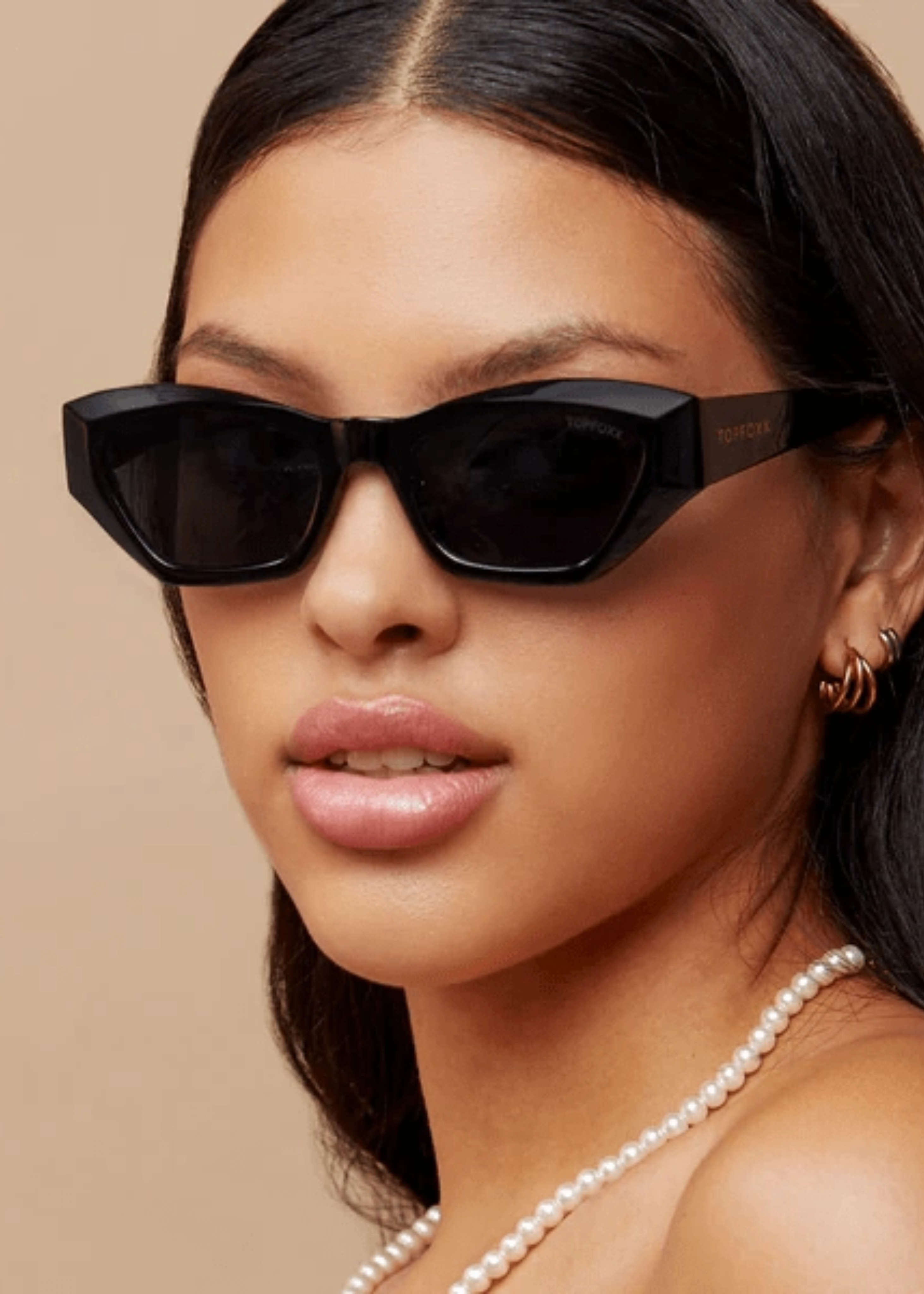 Bright as my future sunglasses, black
