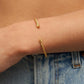 Twisted aspen bangle, mini
