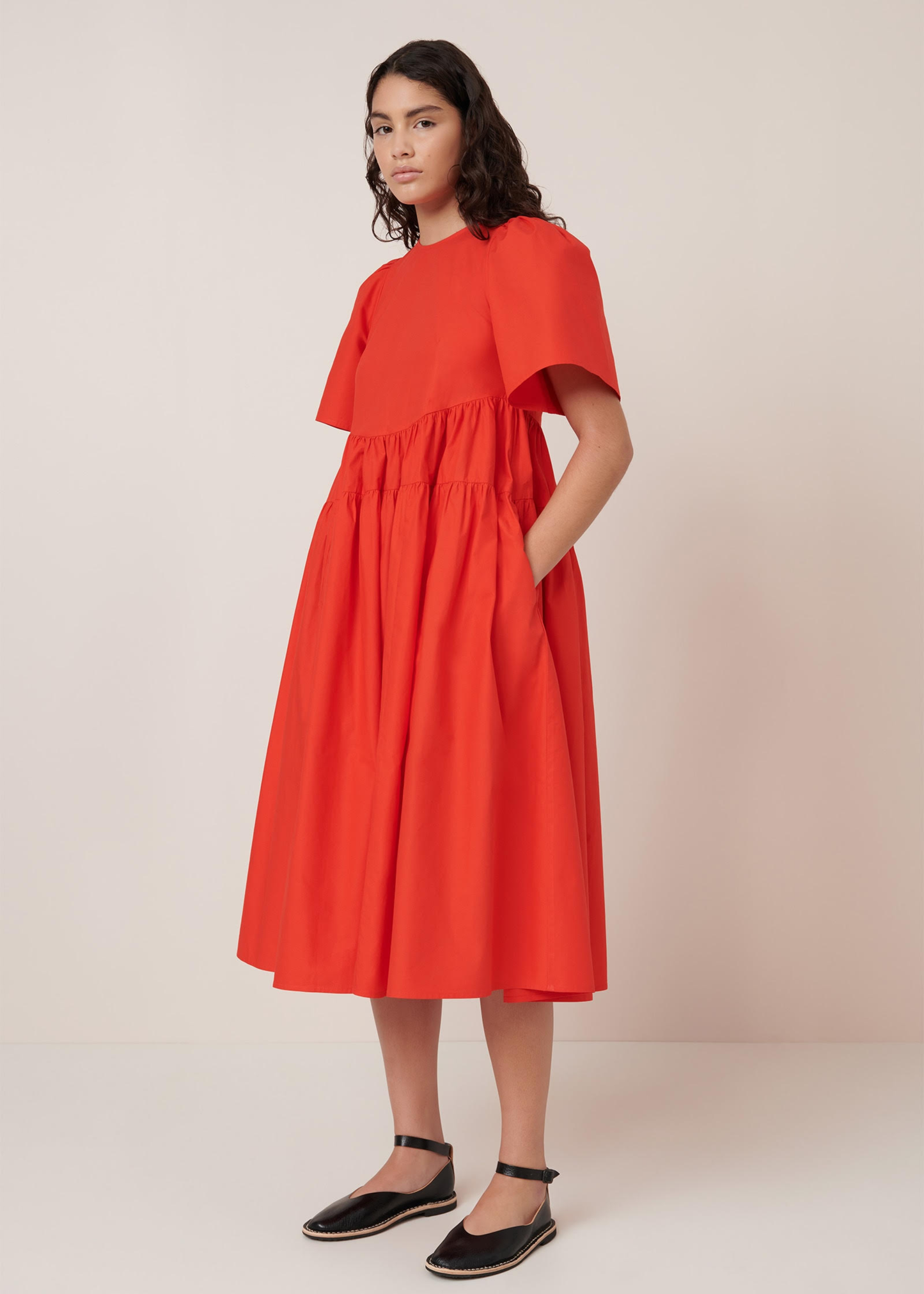 Maquette dress, red