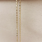 Detailed chain drop earrings
