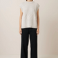 Aran vest, oat