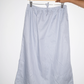 Cruz skirt, blue stripe
