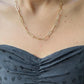 Classic paperclip chain, 4.5mm
