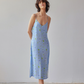 Lisbon dress, blue