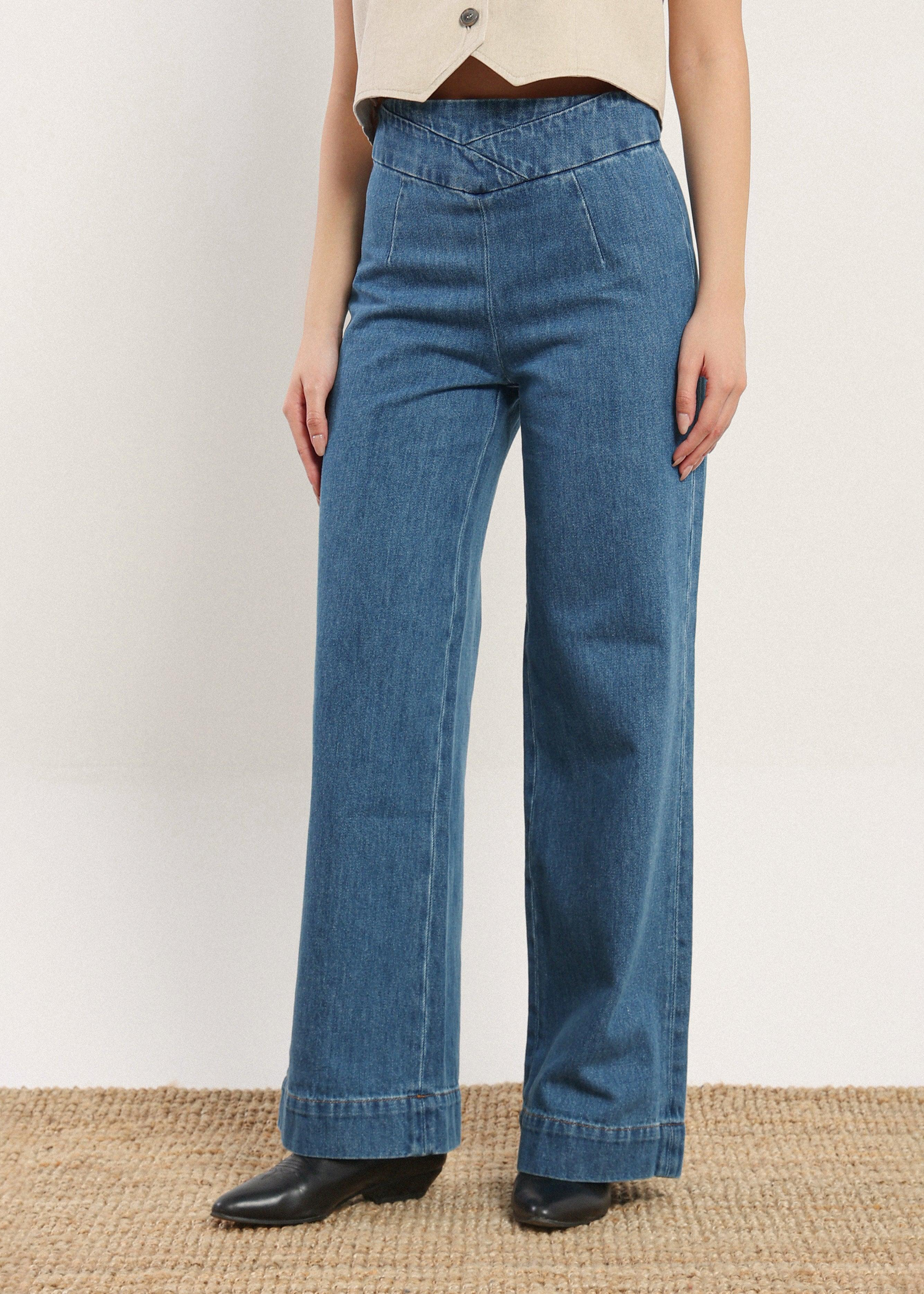 Nahla denim trouser