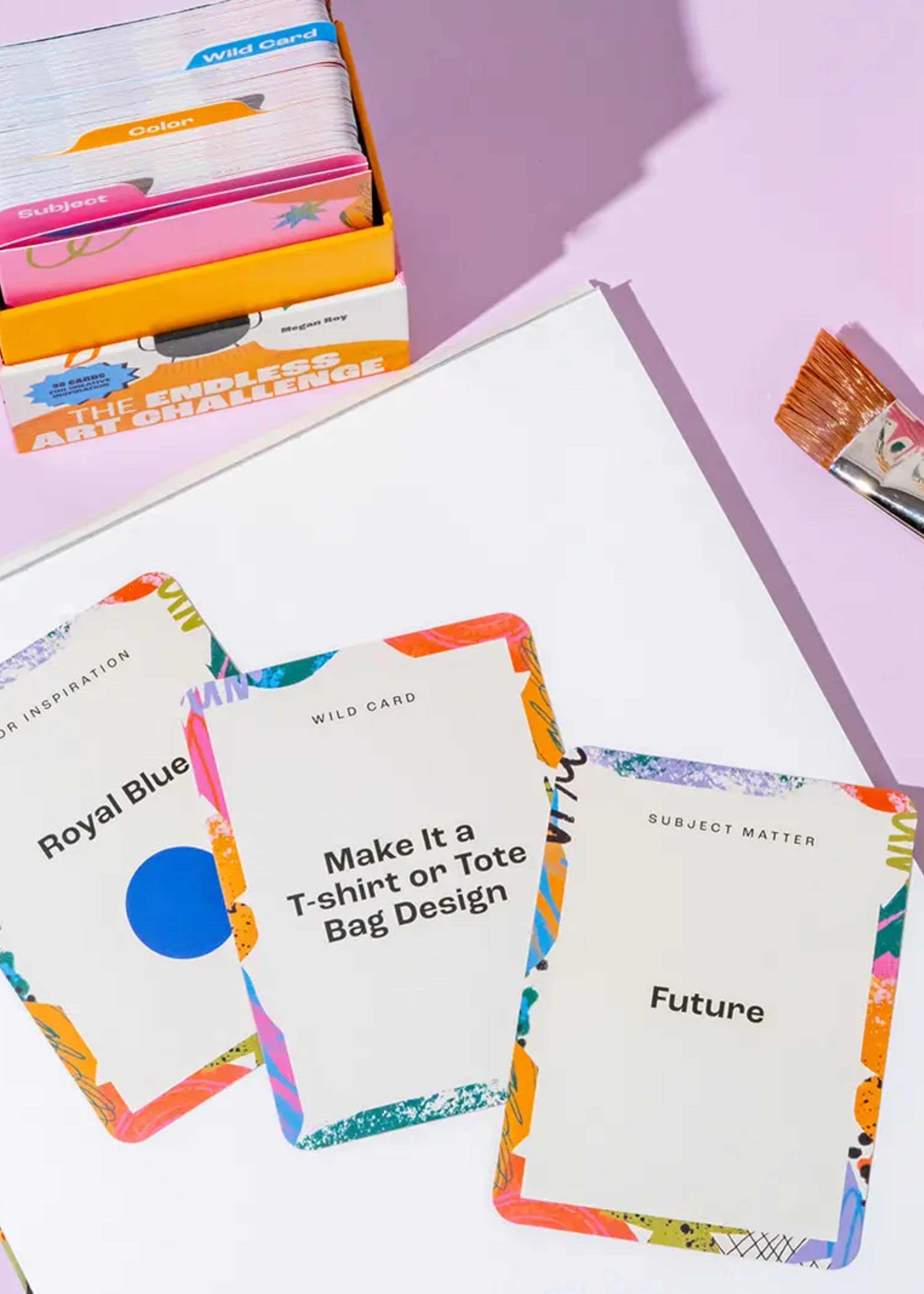 The Endless Art challenge card deck