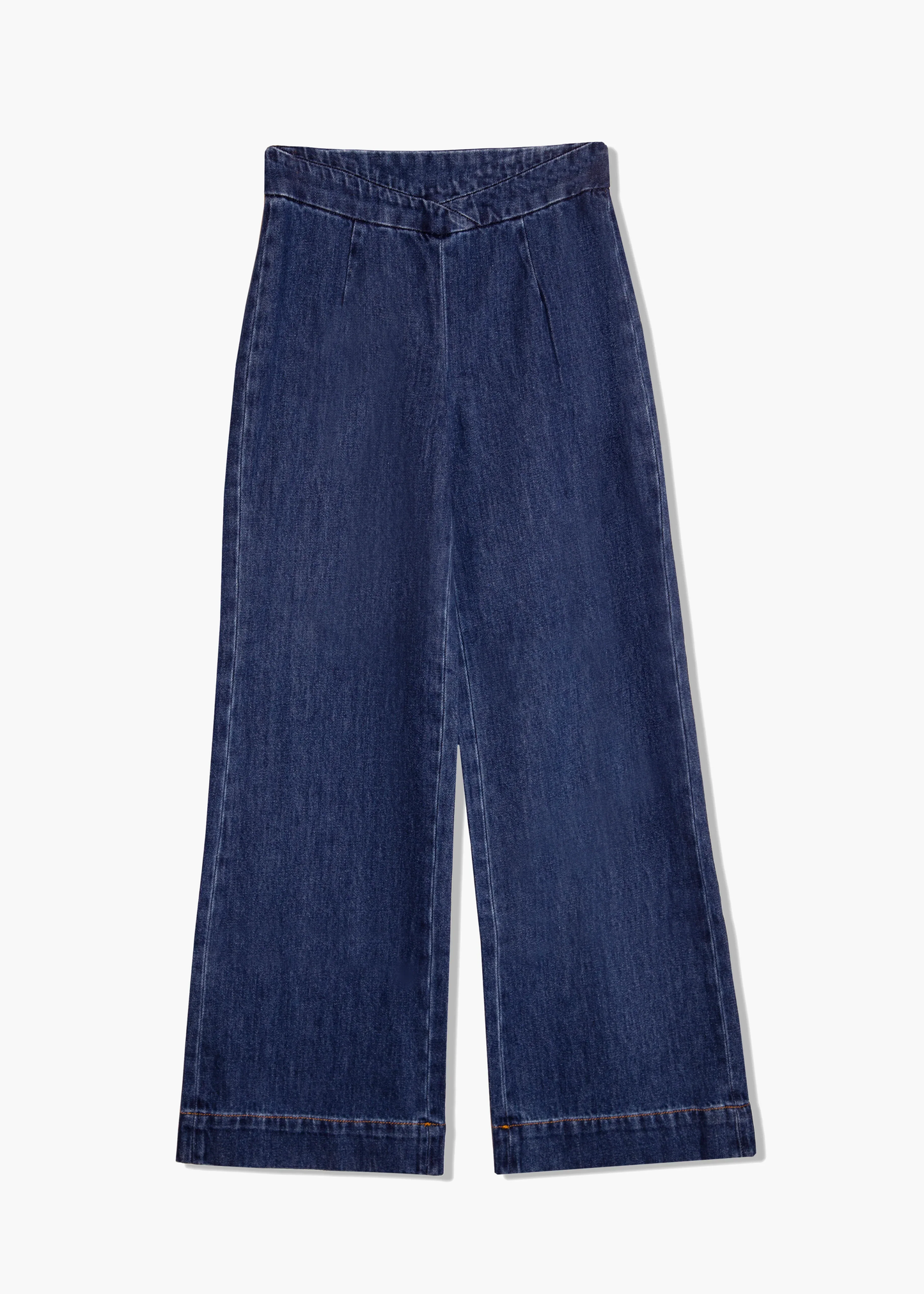 Nahla denim trouser, deep blue