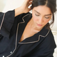 Day naps pajama set, black