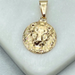 Lion face charm