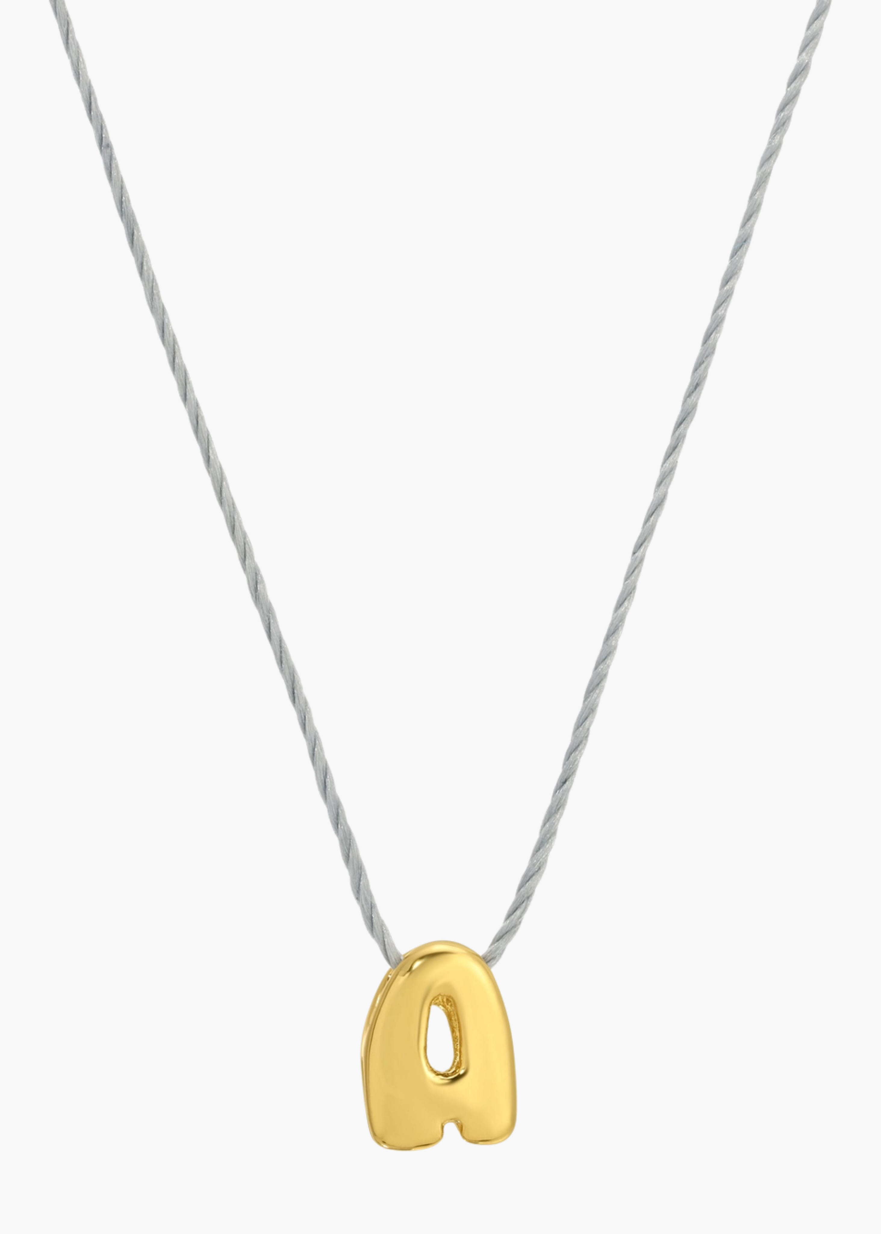 Little initial necklace