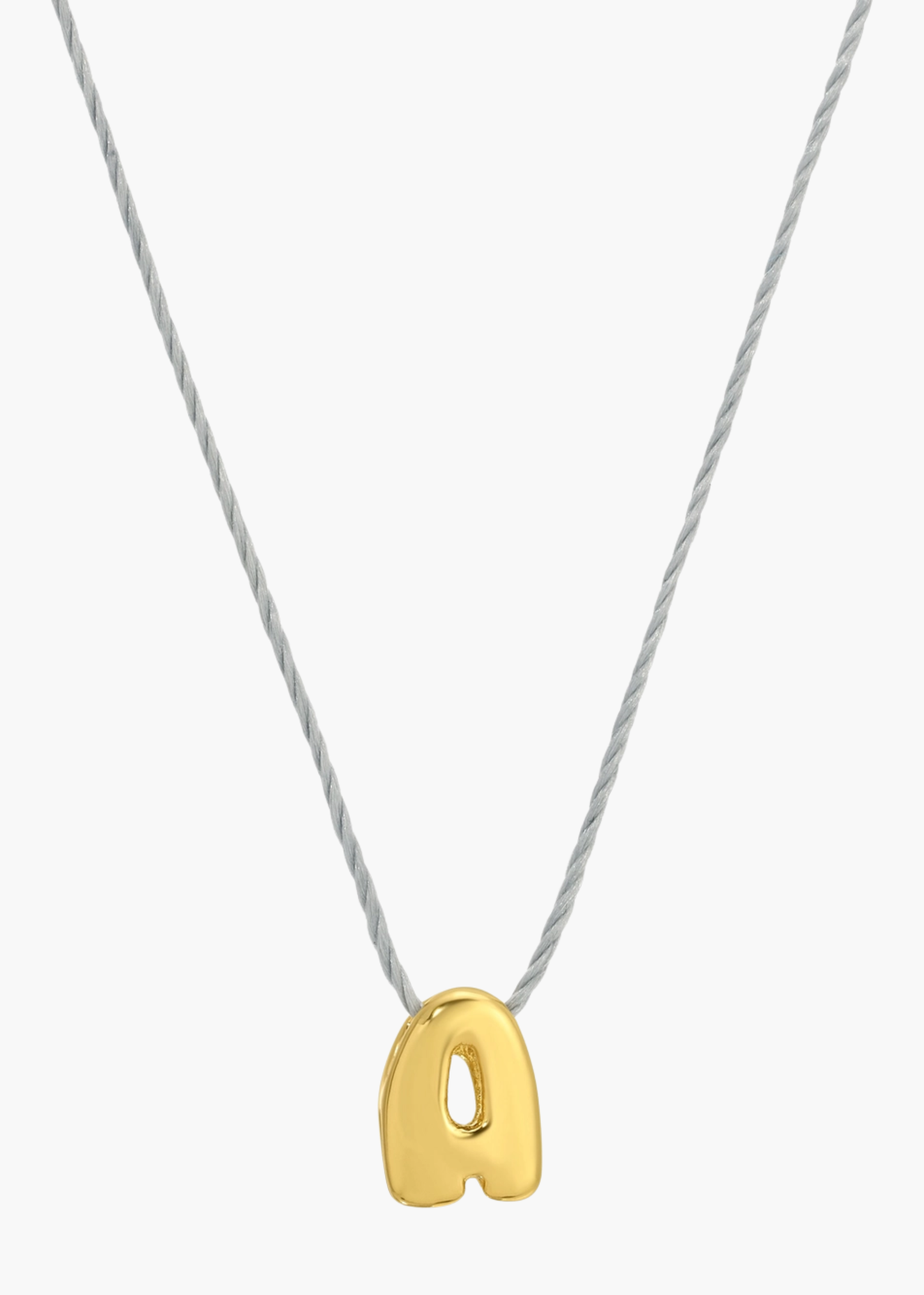 Little initial necklace