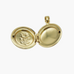 Lockets rose flower pendant