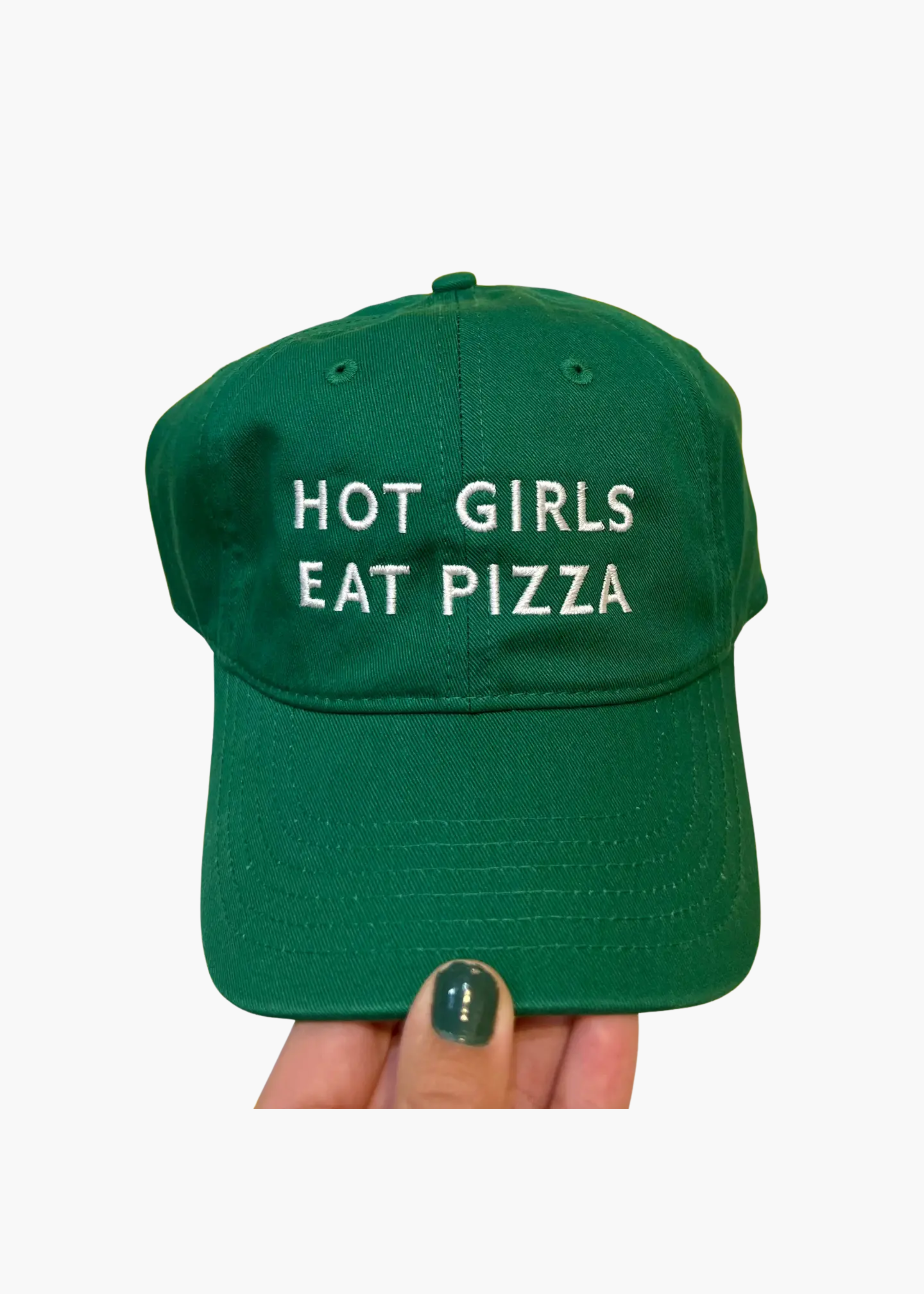 Hot girls eat pizza hat