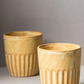Stoneware drinking cup, beige