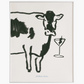 Moo-tini art print