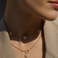 Fiores choker necklace