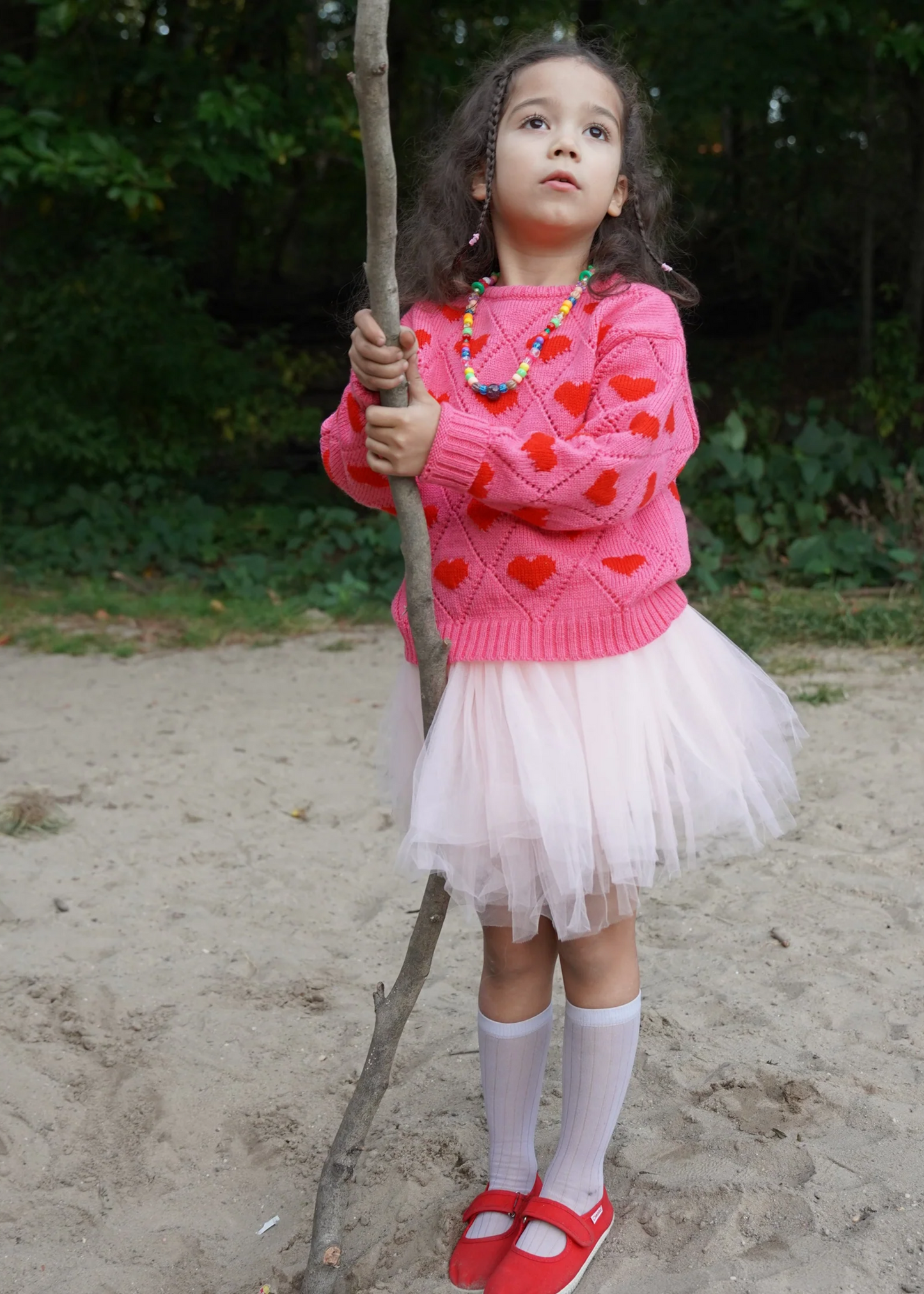 Kids love sweater, pink