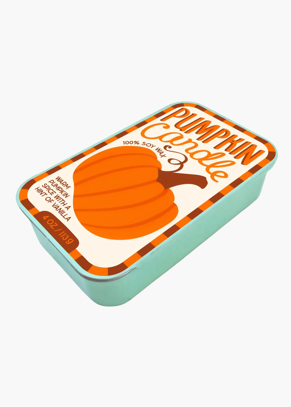 Pumpkin candle