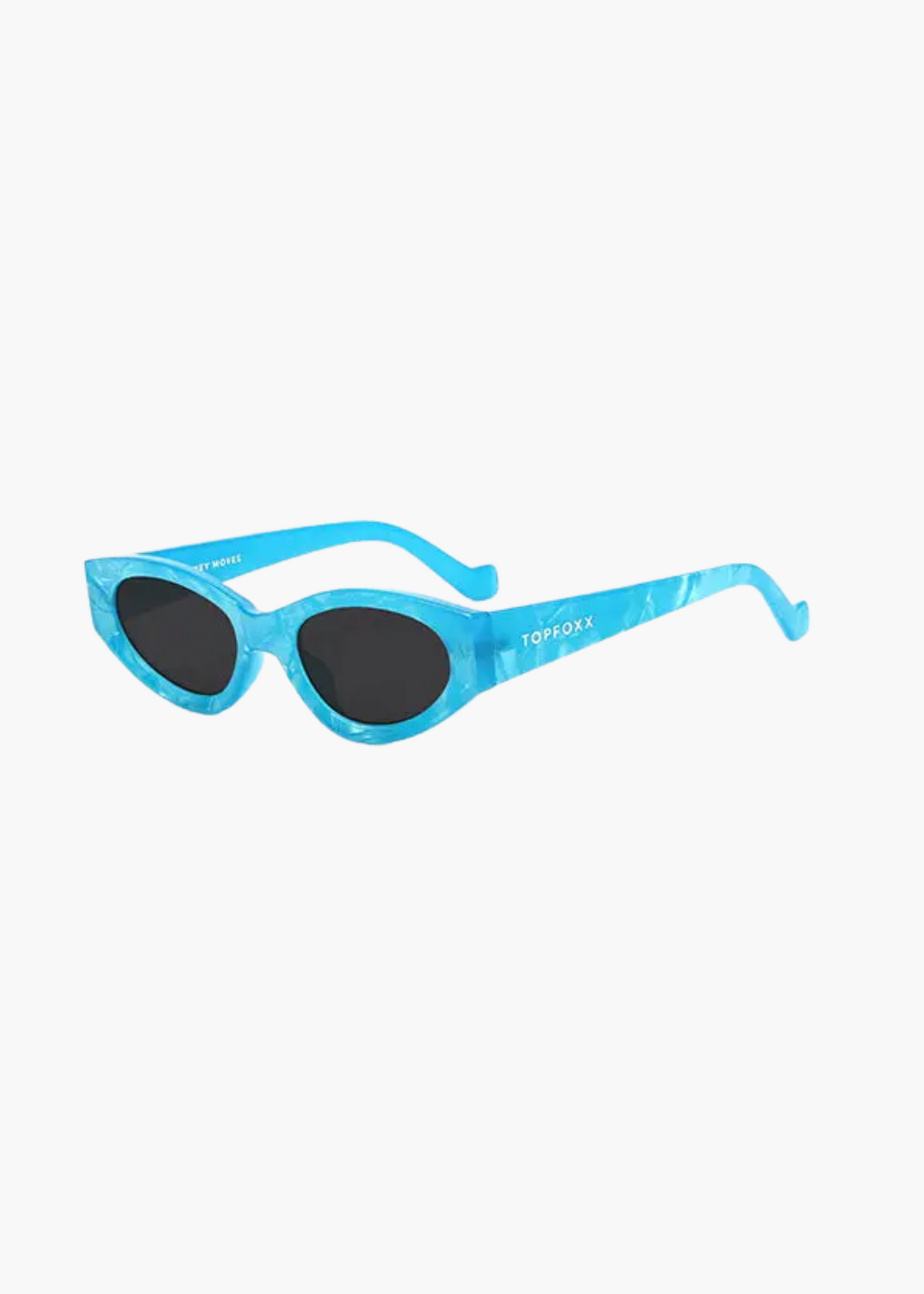 Kat x money moves sunglasses, blue