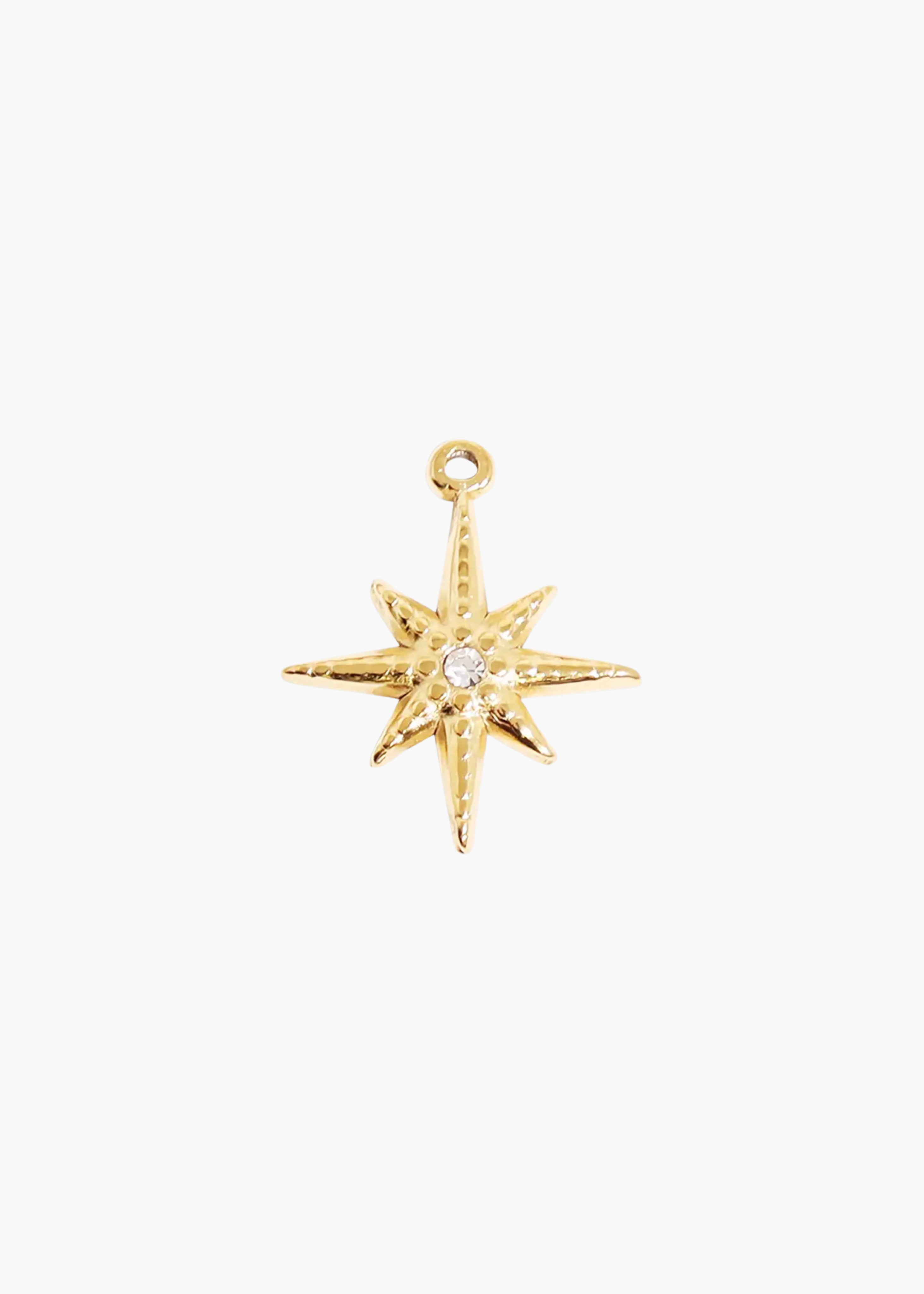 Compass star charm