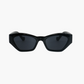 Bright as my future sunglasses, black