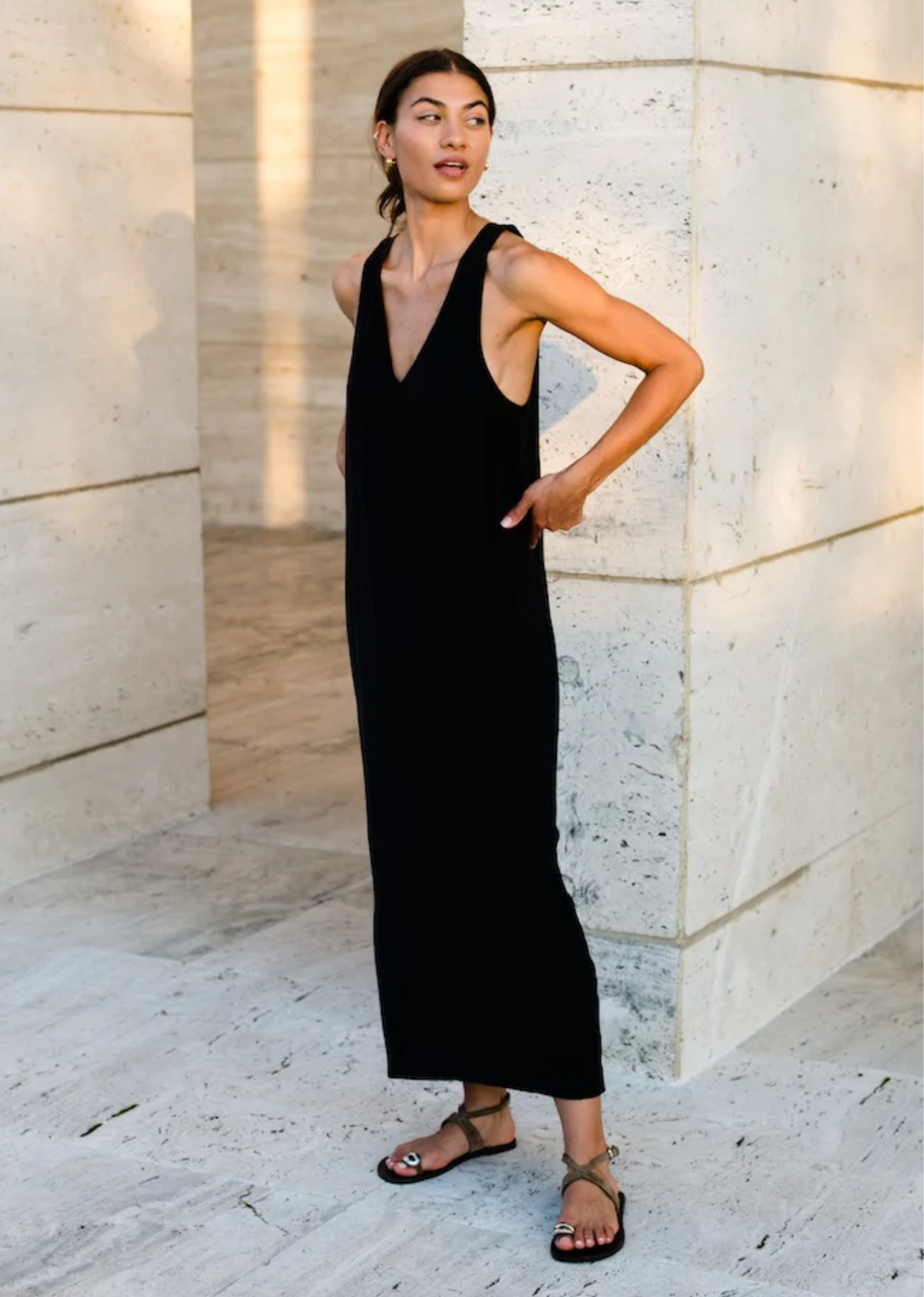 With ease dress, black