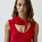 Paloma dress, red