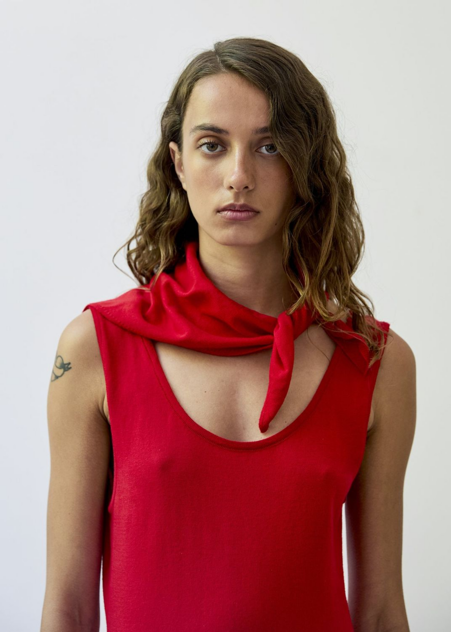 Paloma dress, red