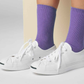 Wisteria sock, purple