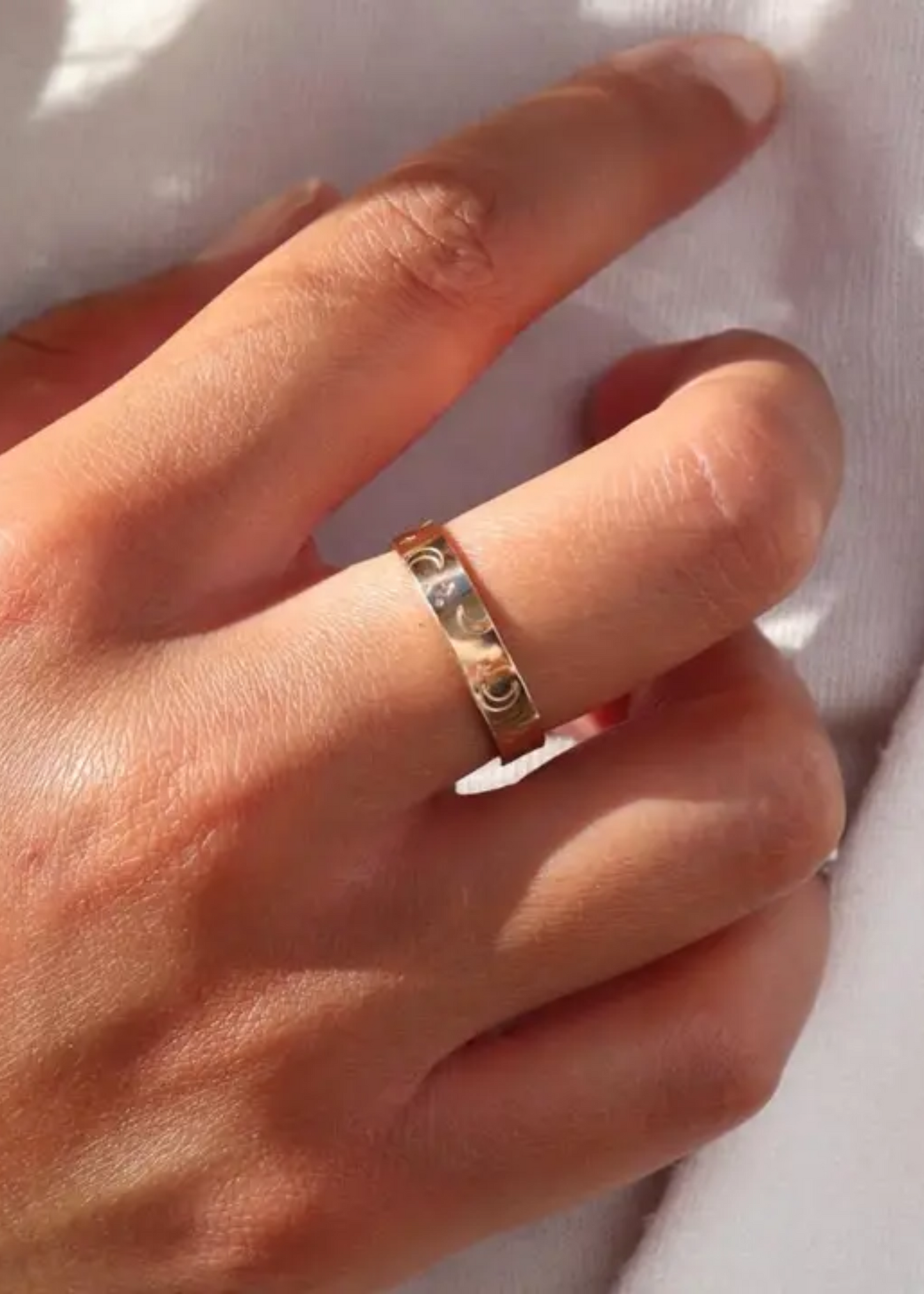 Starry night ring