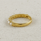 Pearl band ring