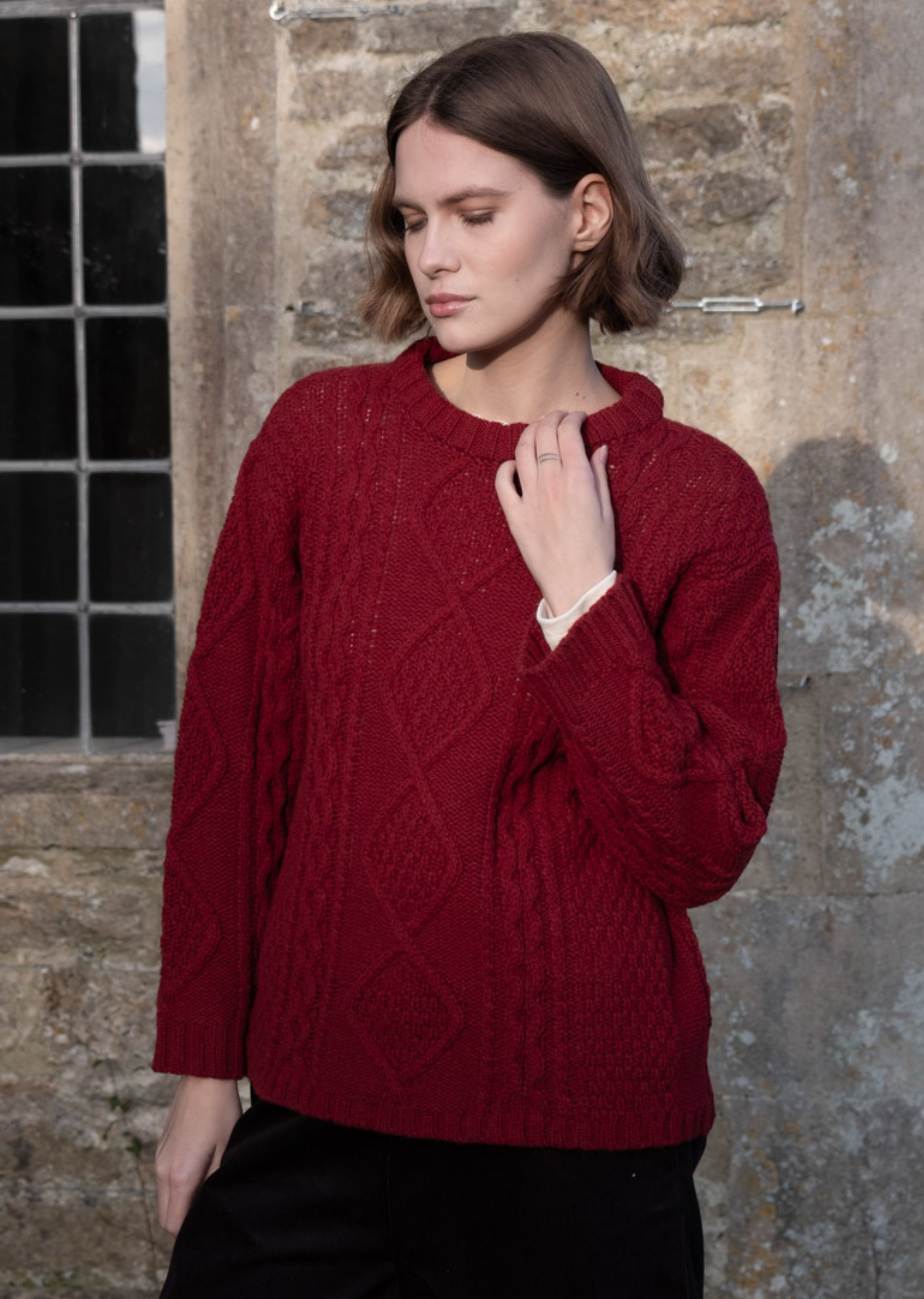 Margot aran jumper