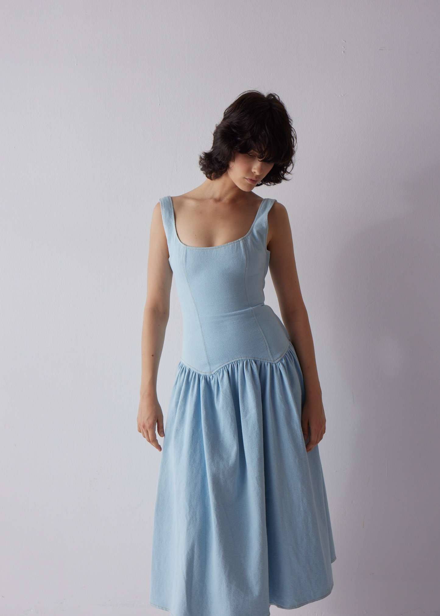 Danielle dress, light blue