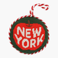 Needlepoint ornament, New York