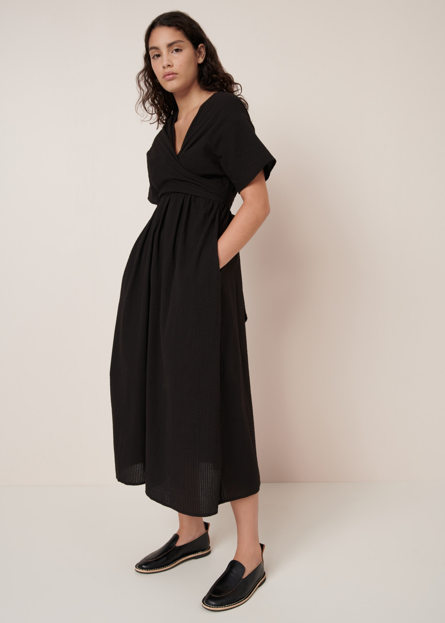 Composer dress, black