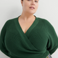 Composure cardigan, green