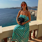 Sami dress, capri green
