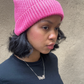 Alva beanie, pink